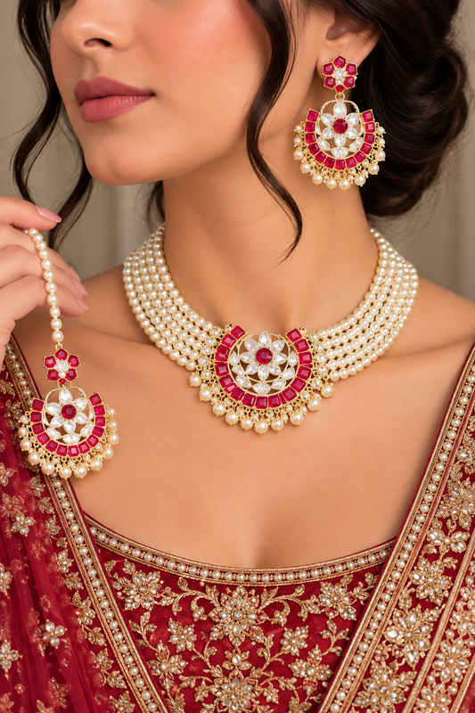 KUNDAN CHOKAR SET-0023